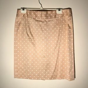 J Crew Tan Pencil Skirt, size 10